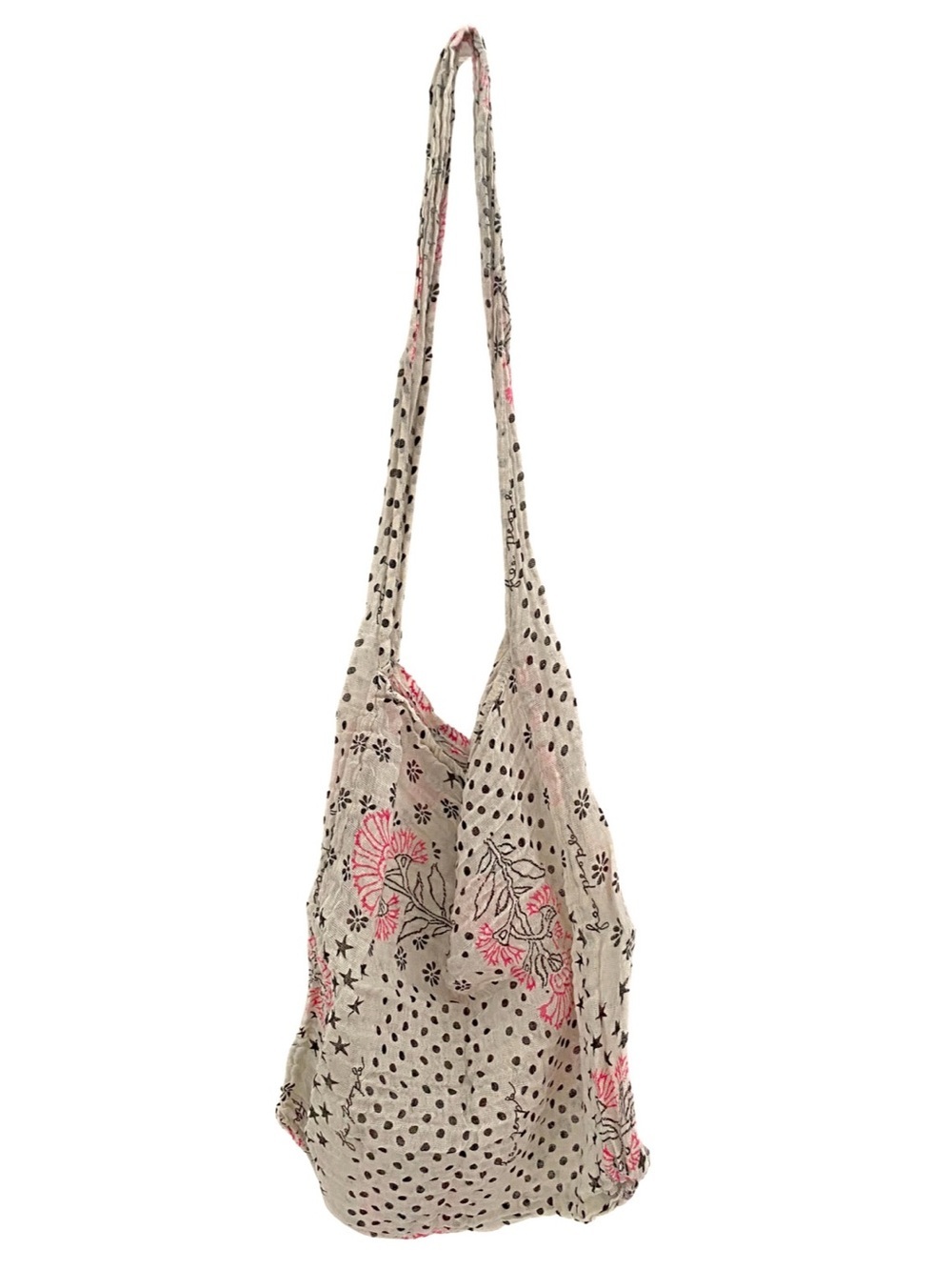 Free People Floral Print Tote Bag - Shopping Bag - Beach Bag